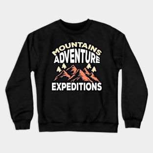 Mountain Adventure Expedition Crewneck Sweatshirt